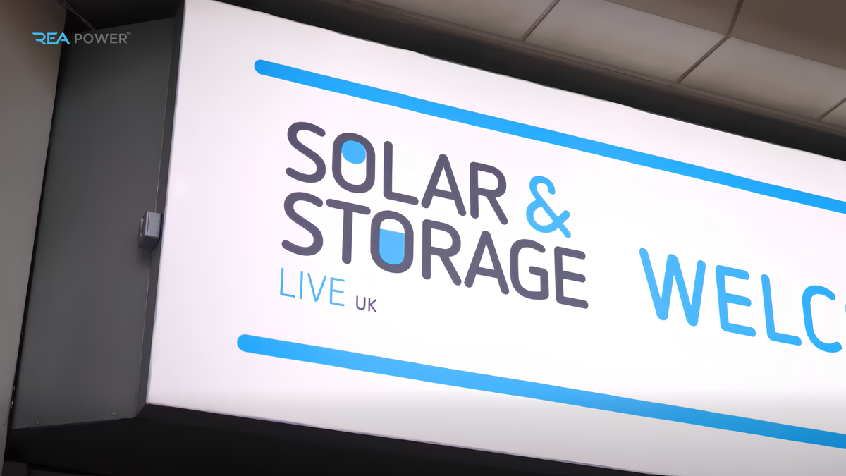 Meet REA Power at Solar & Storage Live UK 2026